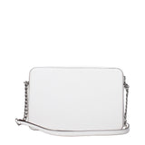 Michael Kors White Leather Crossbody Bag