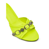 Balenciaga Yellow Leather Mules