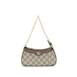 Gucci Beige Cotton Shoulder Bag