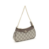 Gucci Beige Cotton Shoulder Bag