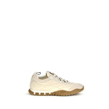 Miu Miu Beige Recycled Polyamide Athletic Sneakers