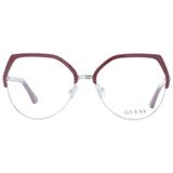 Guess Burgundy Plastic Glasses (Frames)