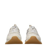 Moncler Gray Fabric Sneakers