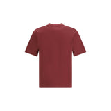 Fendi Bordeaux Cotton T-Shirt