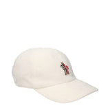 Moncler White Polyester Cap (Baseball Hat)