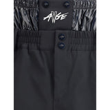 MONCLER x ASAP ROCKY Black Polyamide Bermuda Shorts