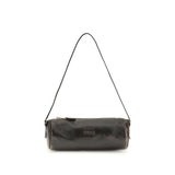 Miu Miu Brown Lamb Leather Shoulder Bag
