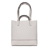 Michael Kors White Leather Tote Bag