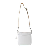 Michael Kors White Canvas Shoulder Bag