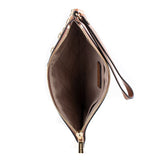 Michael Kors Black Leather Clutch Bag