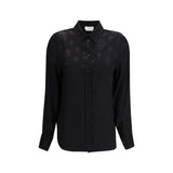 Alexander McQueen Black Viscose Pattern Shirt