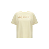 Alexander McQueen Bicolor Cotton T-Shirt
