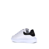 Alexander McQueen White Calf Leather Bos Taurus Platform Sneakers
