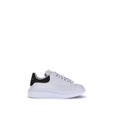 Alexander McQueen White Calf Leather Bos Taurus Platform Sneakers