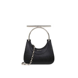 Alexander McQueen Black Lamb Leather Shoulder Bag
