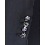 Saint Laurent Black Acetate Coat