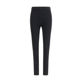 Gucci Black Viscose Leggings