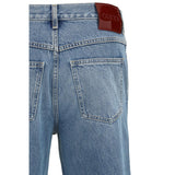 Gucci Blue Cotton Slim Fit Jeans
