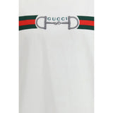 Gucci White Cotton T-Shirt