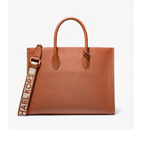 Michael Kors Brown Leather Shoulder Bag
