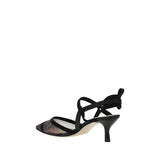 Fendi Black Calf Leather Bos Taurus Pumps