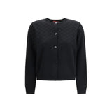 Gucci Black Wool Cardigan