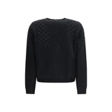 Gucci Black Wool Cardigan
