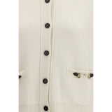 Gucci Beige Wool Cardigan