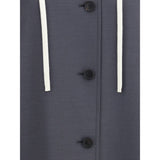 Miu Miu Gray Mohair Coat