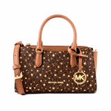Michael Kors Brown Canvas Handbag