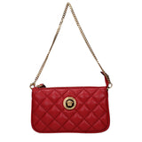 Versace Red Leather Handbag