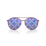 Michael Kors Brown Metal Sunglasses