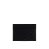 Saint Laurent Black Calf Leather Bos Taurus Wallet