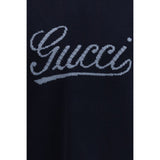Gucci Blue Wool Sweatshirt