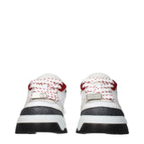 Versace White Leather Chunky Sneakers