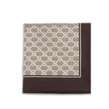Gucci Beige Silk Scarf