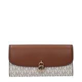 Michael Kors Beige Fabric Wallet