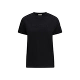 Moncler Black Cotton T-Shirt