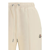 Moncler Beige Cotton Athletic Pants