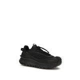 Moncler Black Polyamide Athletic Sneakers