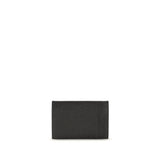 Saint Laurent Black Calf Leather Bos Taurus Wallet