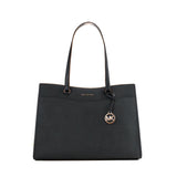 Michael Kors Black Leather Tote Bag