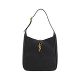 Saint Laurent Black Calf Leather Bos Taurus Shoulder Bag