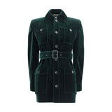 Saint Laurent Bicolor Cotton Clothing