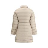 Moncler Beige Polyester Coat