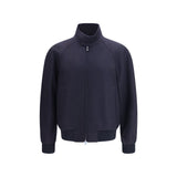 Fendi Blue Cashmere Bomber
