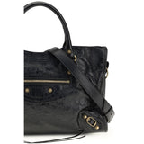 Balenciaga Black Lamb Ovis Aries Aries Handbag