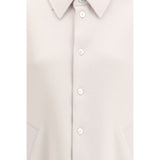 Balenciaga Beige Cashmere Shirt