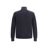 Moncler Blue Cotton Full-Length Jacket