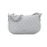 Michael Kors Gray Canvas Shoulder Bag